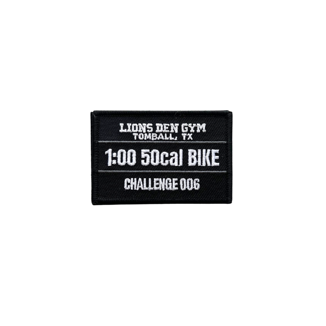 Lions Den Gym Pull Patch : 1:00 50cal Bike Challenge 006