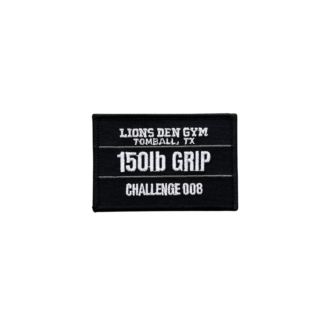 Lions Den Gym Pull Patch : 150lb Grip Challenge 008