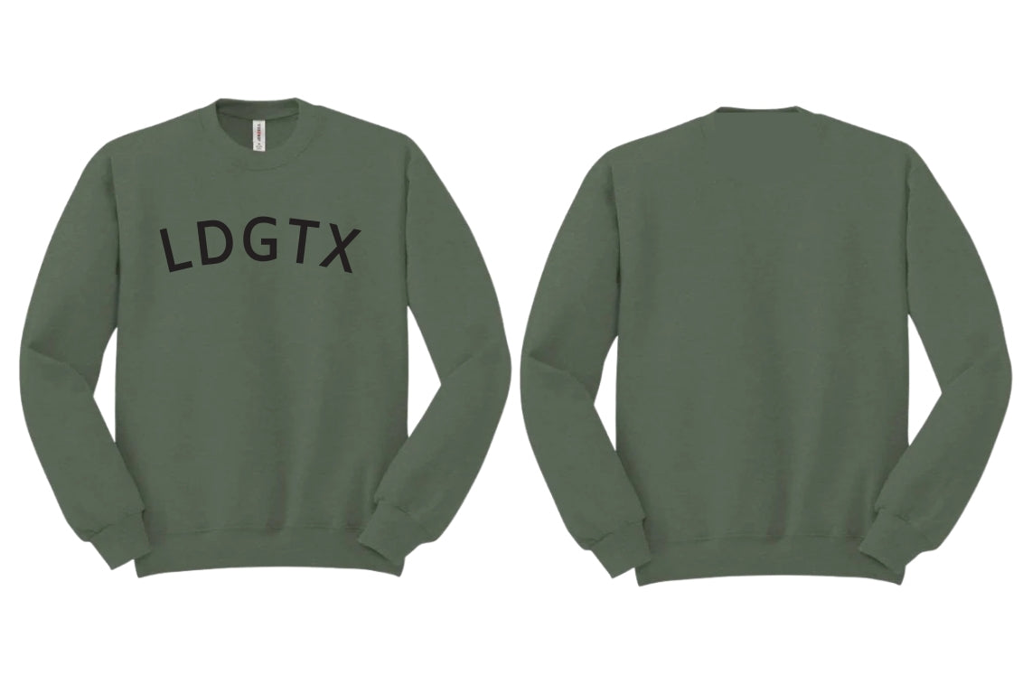 Lions Den Gym Crewneck: 021 Green