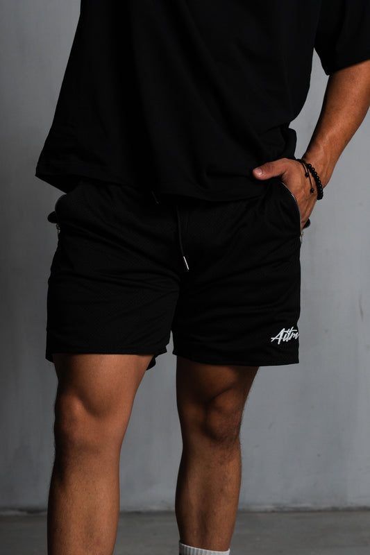 SIG MESH SHORTS BLACK