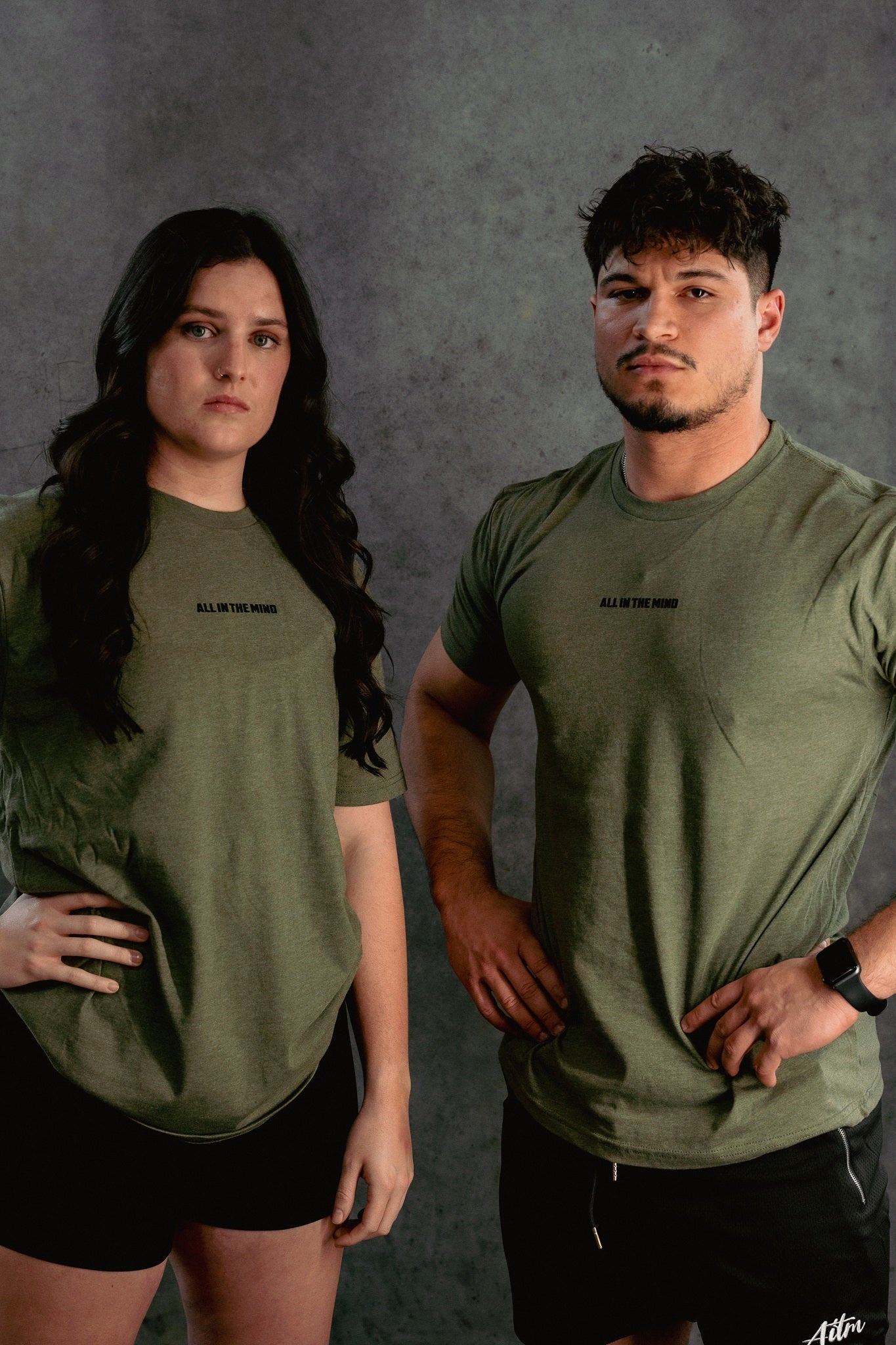 CORE LOGO TEE - MILITARY GREEN
