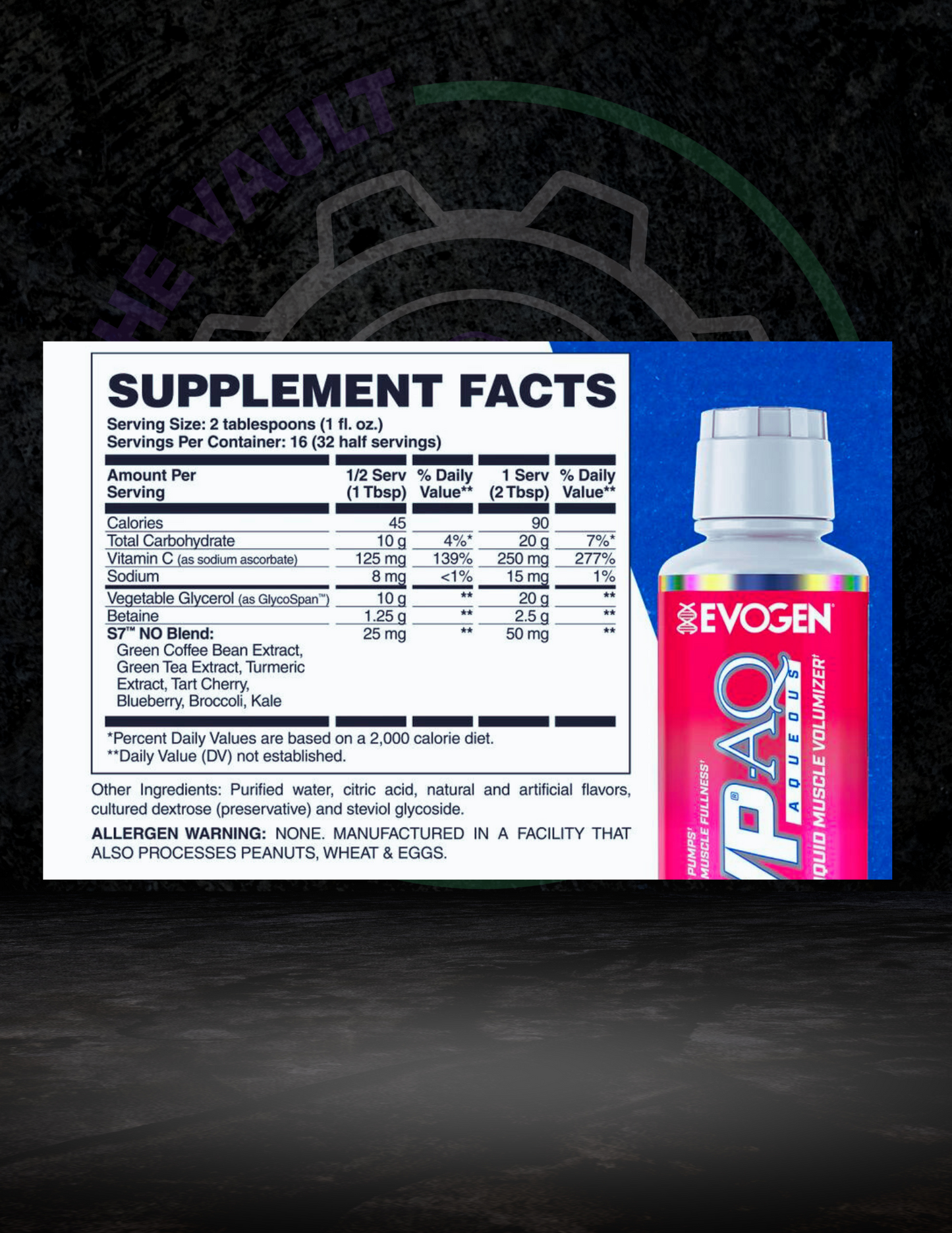 EVOGEN - EVP AQ LIQUID GLYCEROL