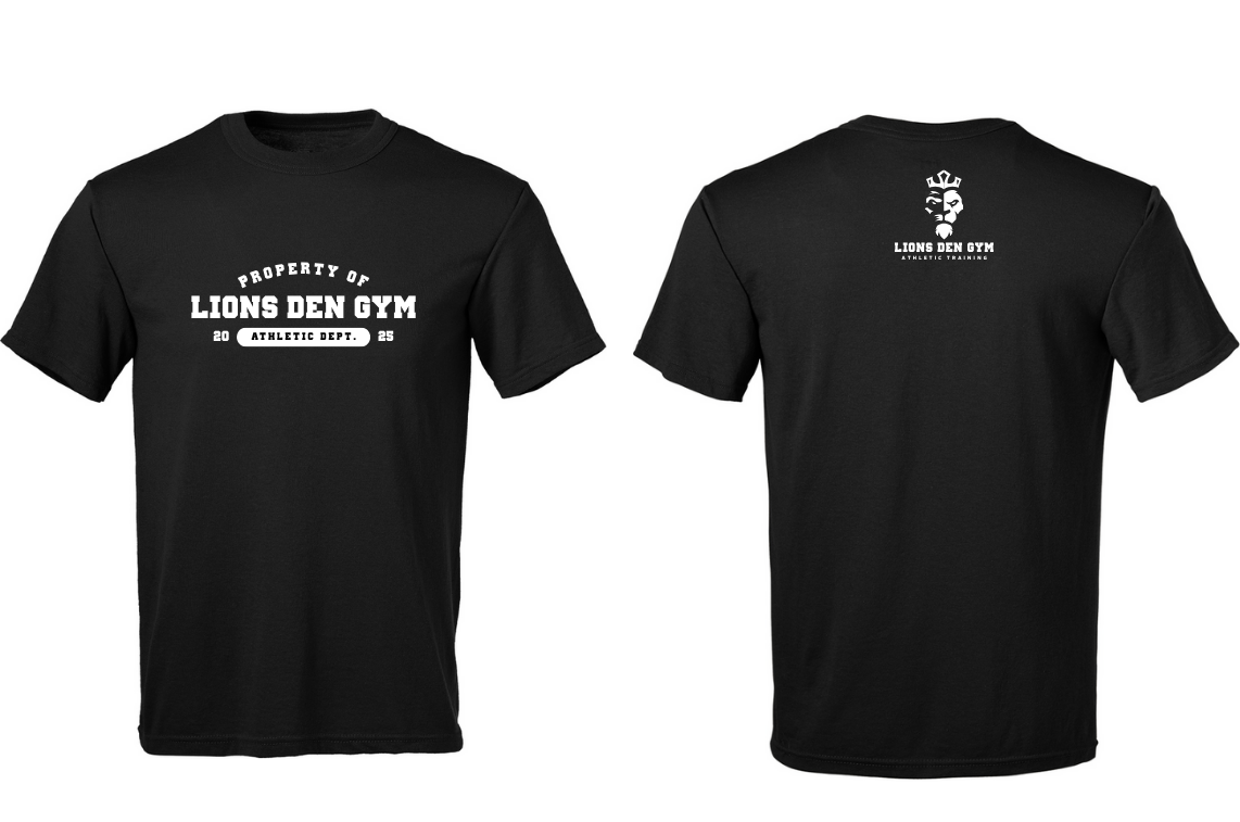Lions Den Gym T-Shirt : 026 (2025 Summer Youth Camp)