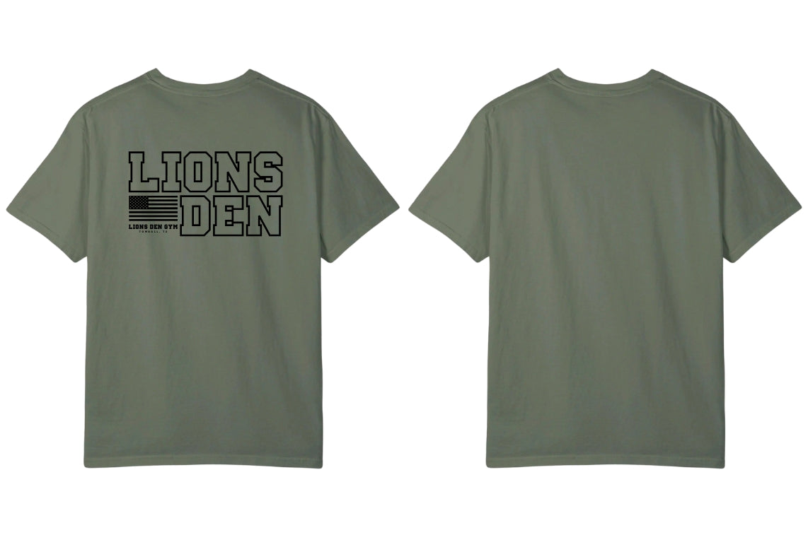 Lions Den Gym T-Shirt : 014 Green