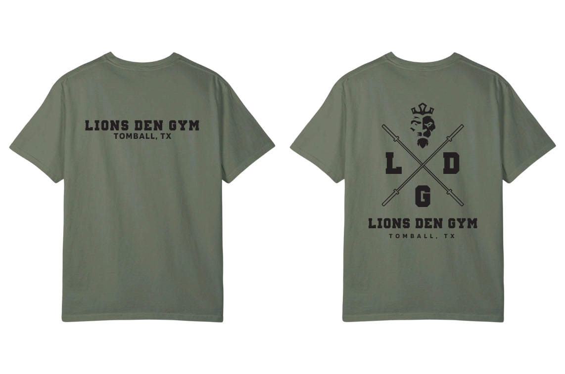 Lions Den Gym T-Shirt : 019 Green