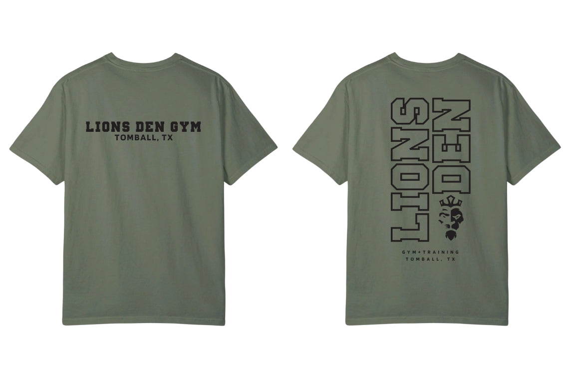 Lions Den Gym T-Shirt : 020 Green