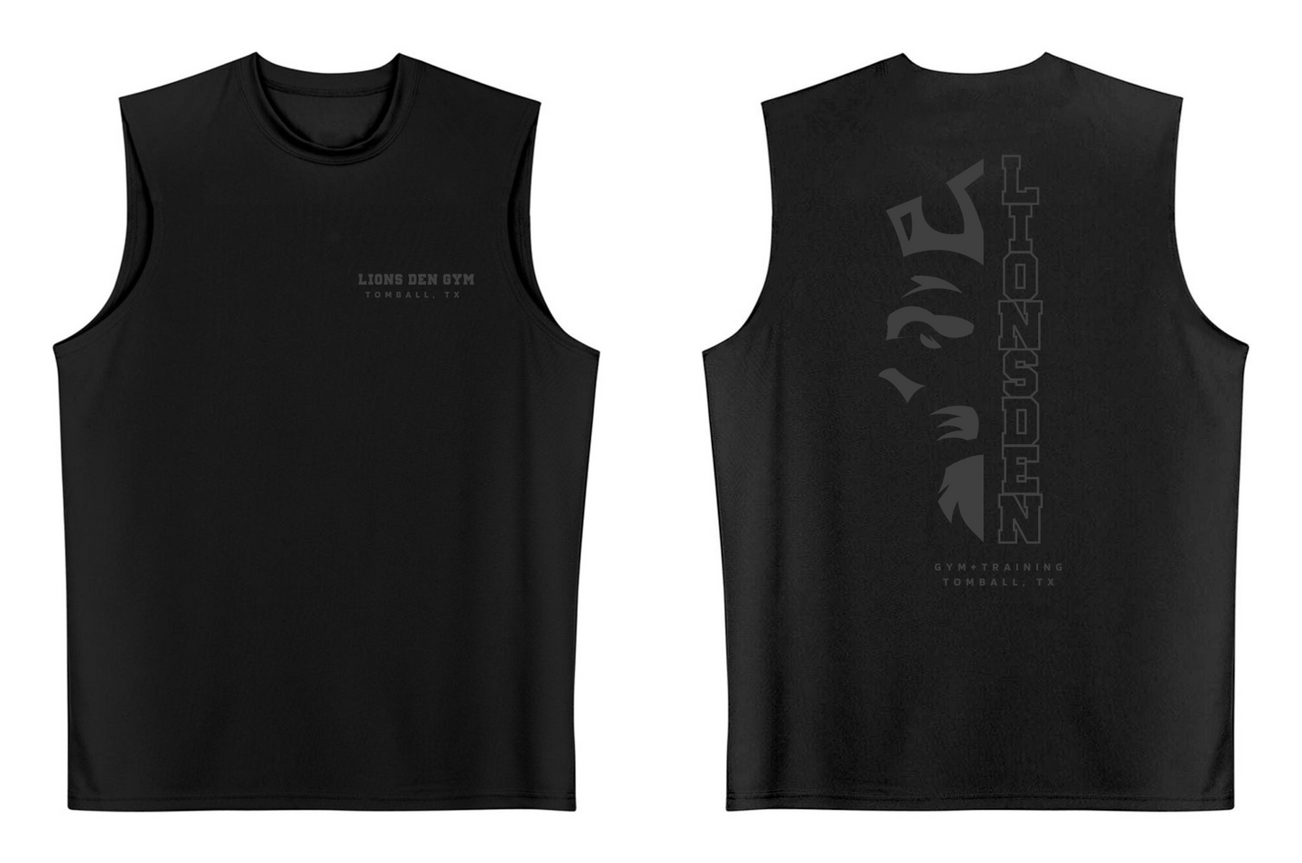 Lions Den Gym Muscle Tank Top : 003