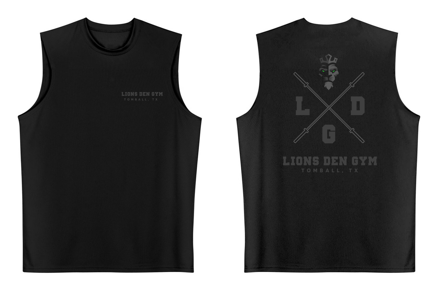 Lions Den Gym Muscle Tank Top : 006