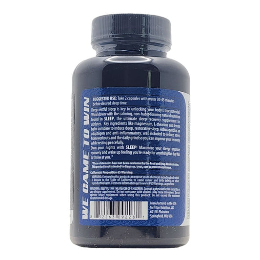 TITAN NUTRITION - SLEEP - NIGHTTIME RECOVERY