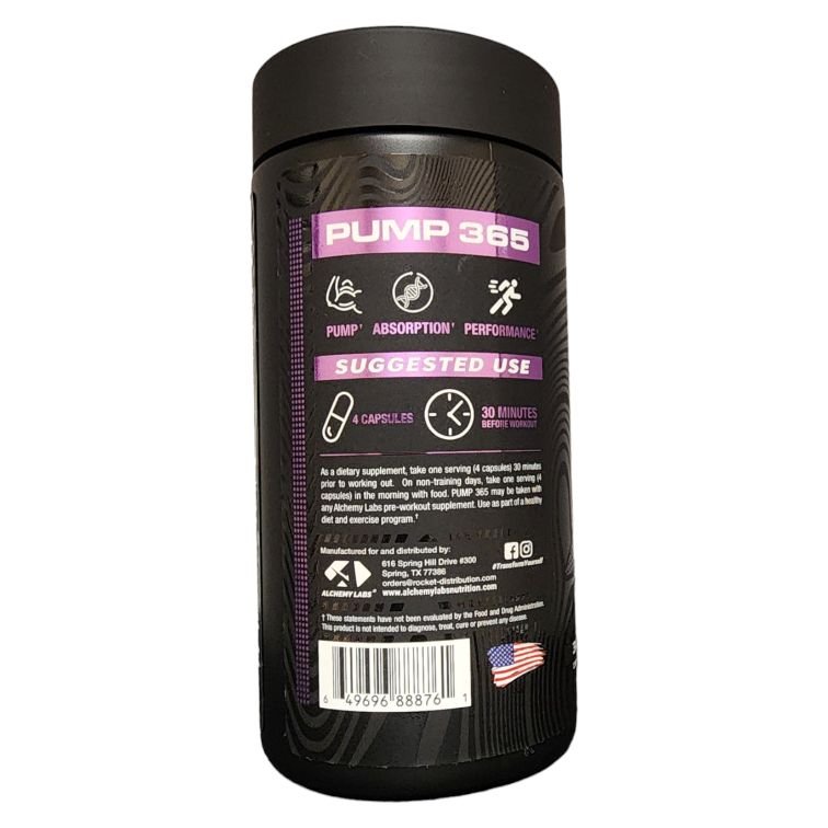 ALCHEMY LABS - PUMP 365