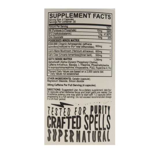 BLACK MAGIC - BRAIN WAVES - FOCUS NOOTROPIC