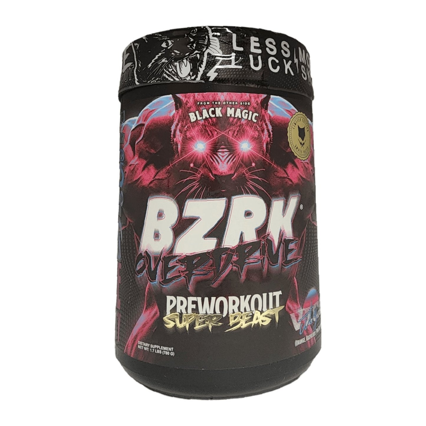 BLACK MAGIC - BZRK - OVERDRIVE - PRE WORKOUT