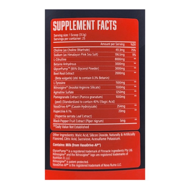 HUGE SUPPLEMENTS - PUMP SERUM