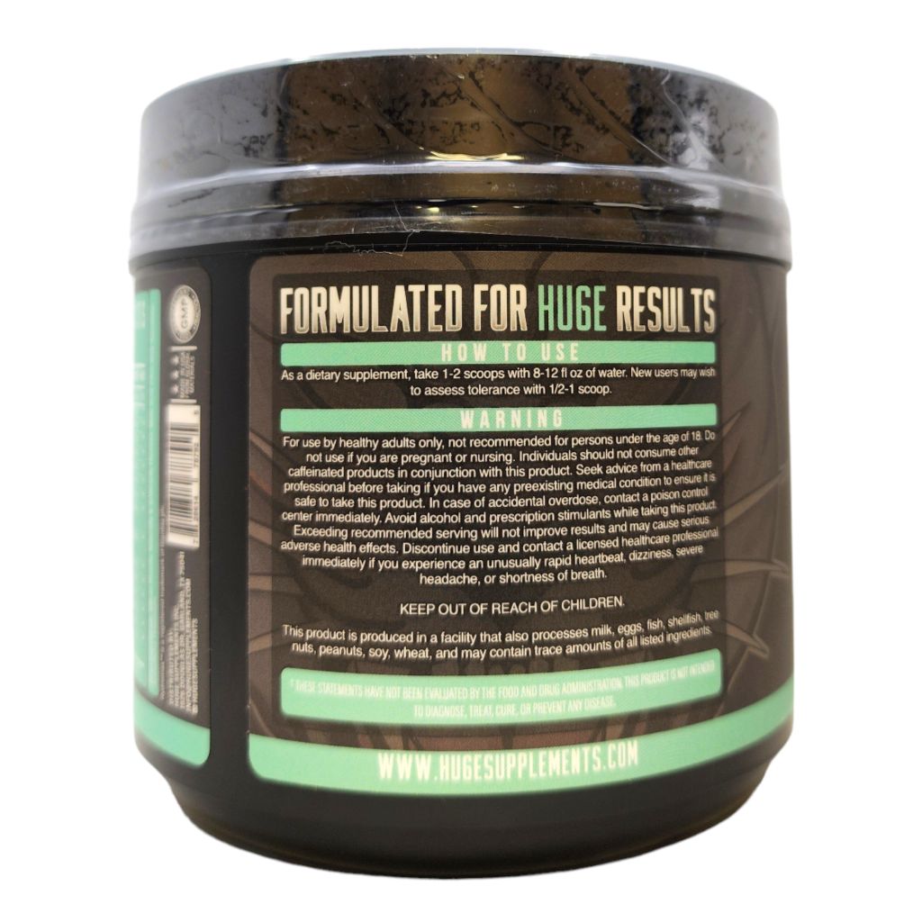 HUGE SUPPLEMENTS - WRECKED PRE-WORKOUT