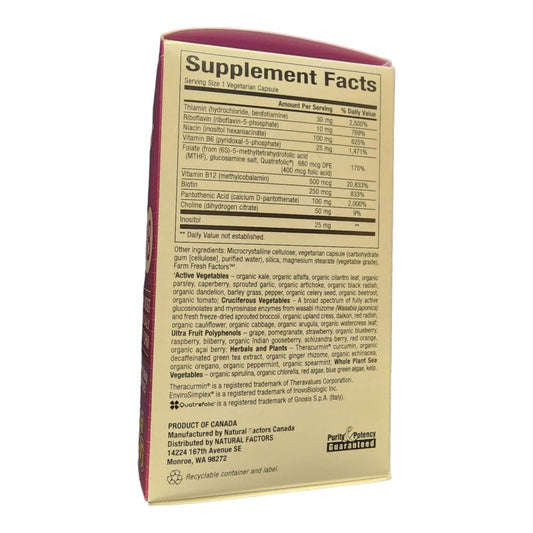NATURAL FACTORS - ACTIVE B COMPLEX
