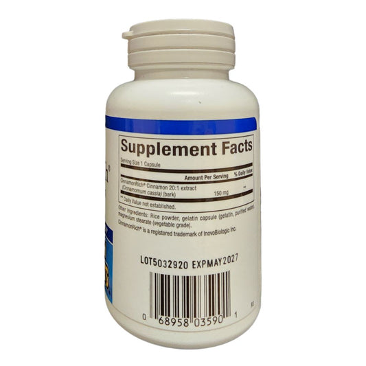 NATURAL FACTORS - CINNAMONRICH - CINNAMON EXTRACT