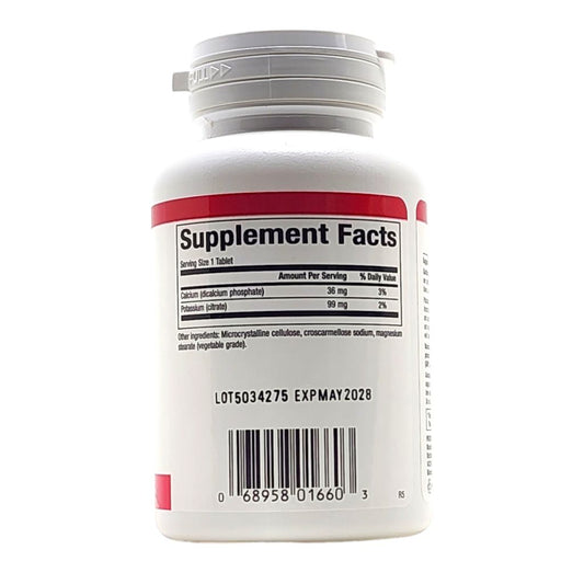 Natural Factors Potassium Citrate 99mg