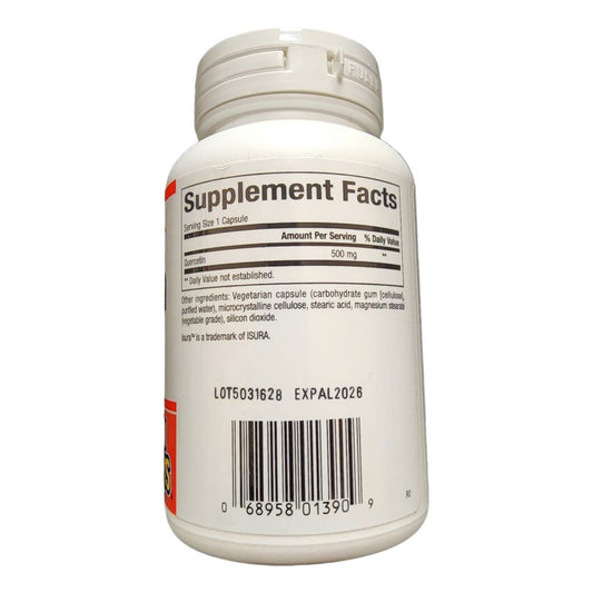 NATURAL FACTORS - QUERCETIN 500MG