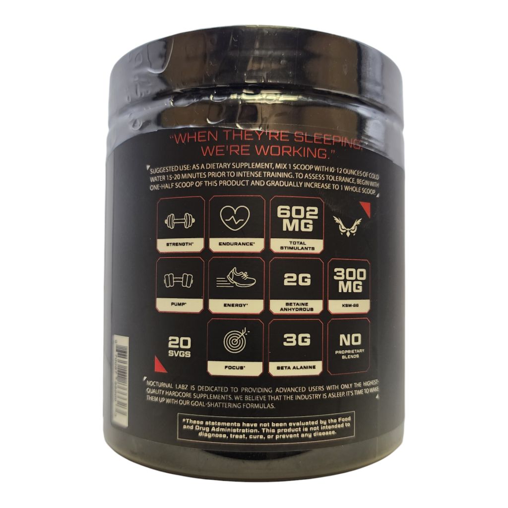 NOCTURNAL - NECROSIS - PRE WORKOUT