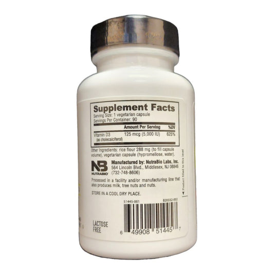 NUTRABIO - D3 - 5000IU