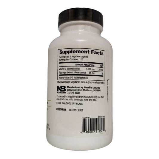 NUTRABIO - VITAMIN C - 1000MG