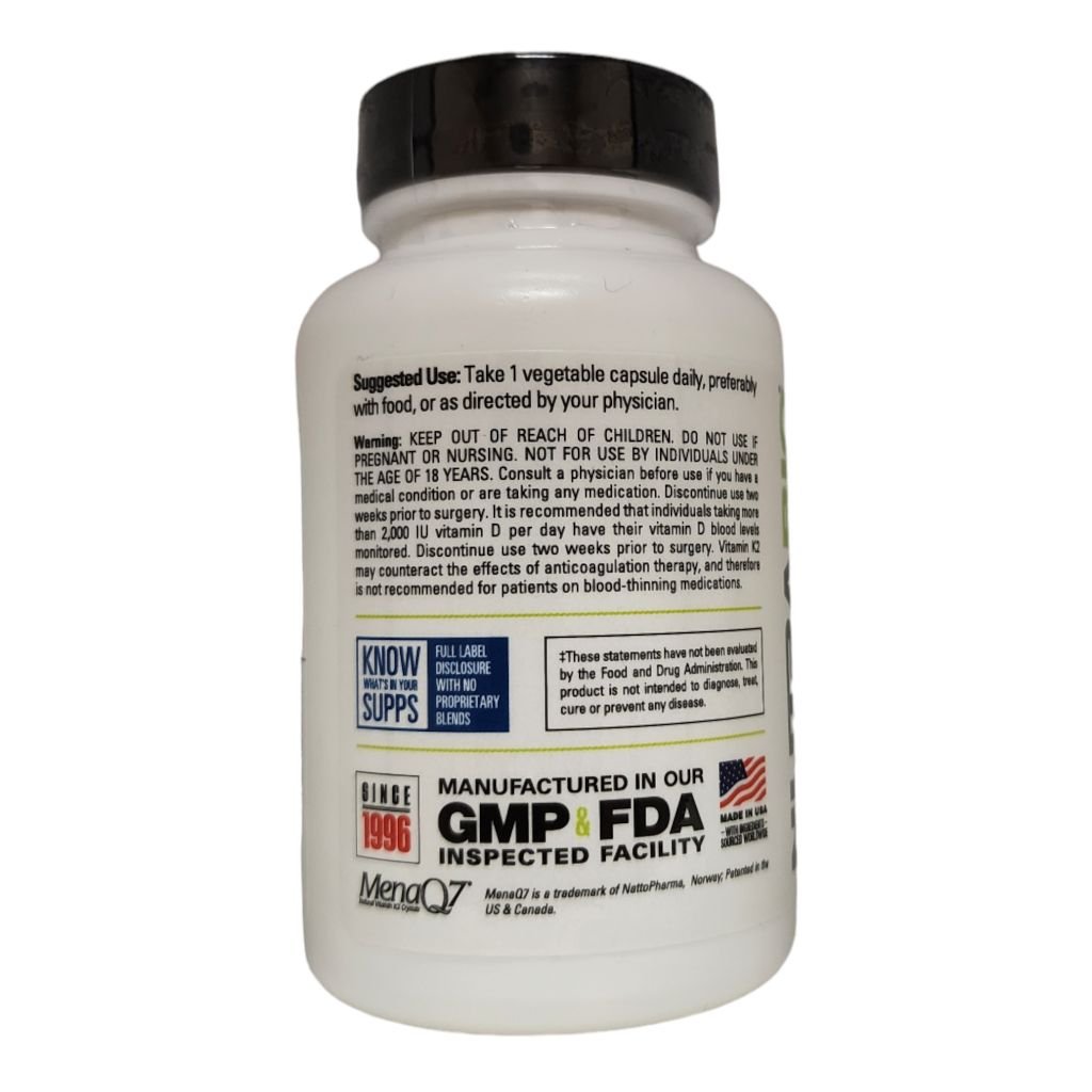 NUTRABIO - VITAMINS D3 K2