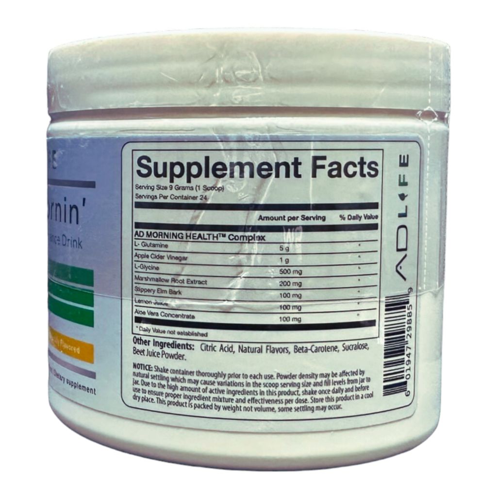 PROJECT AD - AD LIFE - GOOD MORNIN' DETOX