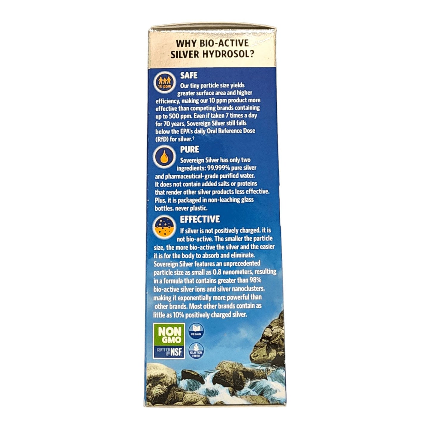 SOVEREIGN SILVER - BIO/ACTIVE SILVER HYDROSOL FOR IMMUNE SUPPORT