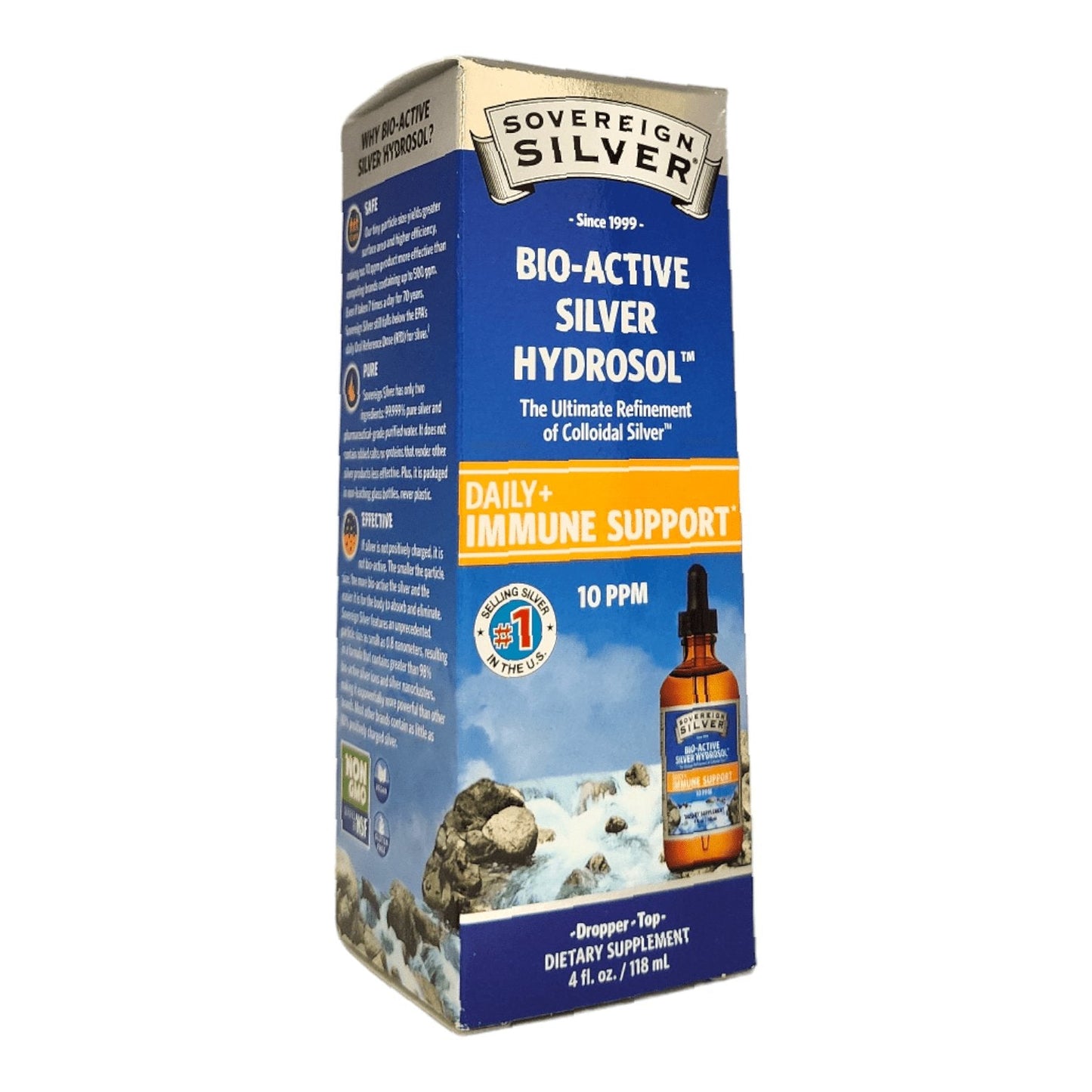 SOVEREIGN SILVER - BIO/ACTIVE SILVER HYDROSOL FOR IMMUNE SUPPORT