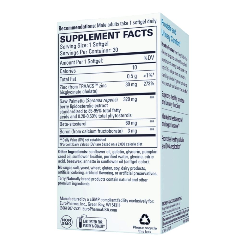 TERRY NATURALLY - HEALTHY PROSTATE