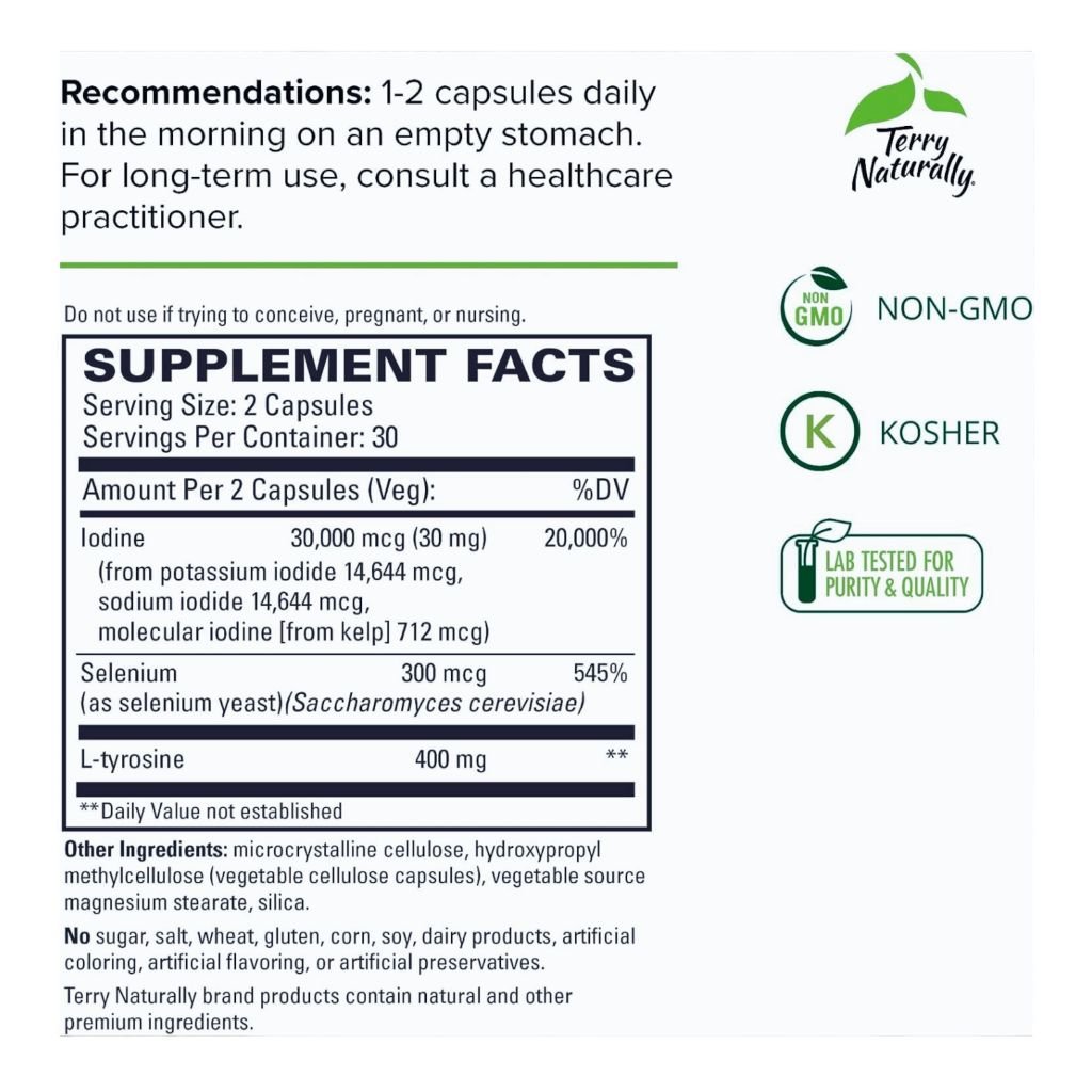 TERRY NATURALLY - THYROID CARE PLUS