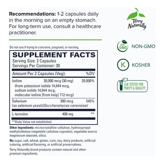 TERRY NATURALLY - THYROID CARE PLUS