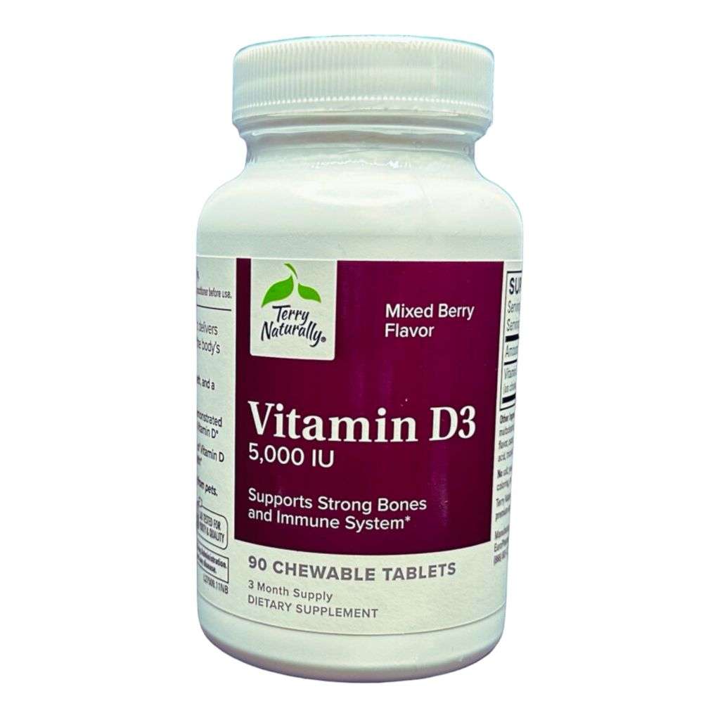 TERRY NATURALLY - VITAMIN D3 - 5000IU