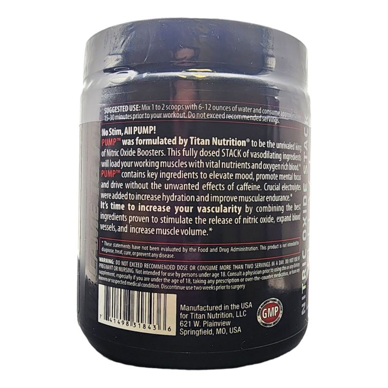 TITAN NUTRITION - PUMP