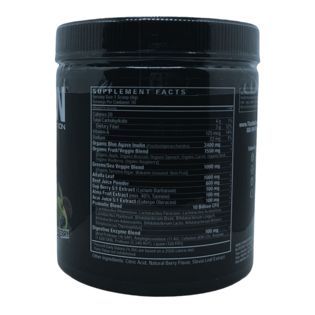 TITAN NUTRITION - PUR GREENS - SUPER FOOD