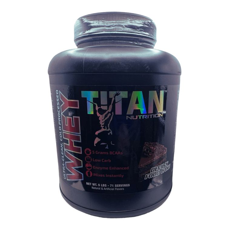 TITAN NUTRITION WHEY PROTEIN 5LBS