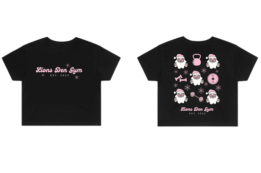 Lions Den Gym Cropped T-Shirt : 033 (Christmas 2025 Limited Edition)