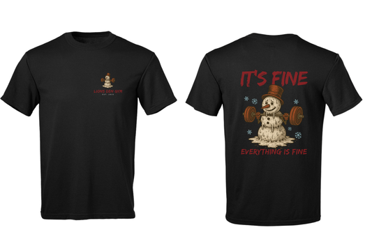 Lions Den Gym T-Shirt : 034 (Christmas 2025 Limited Edition)