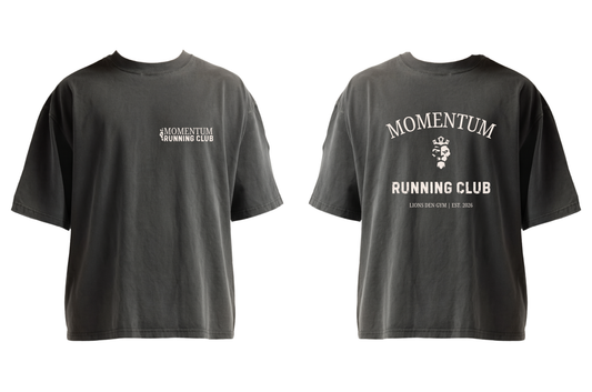 Lions Den Gym T-Shirt : 037 (Momentum Run Club)