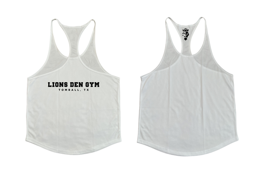 LDG Stringer Tank Top : 043 White