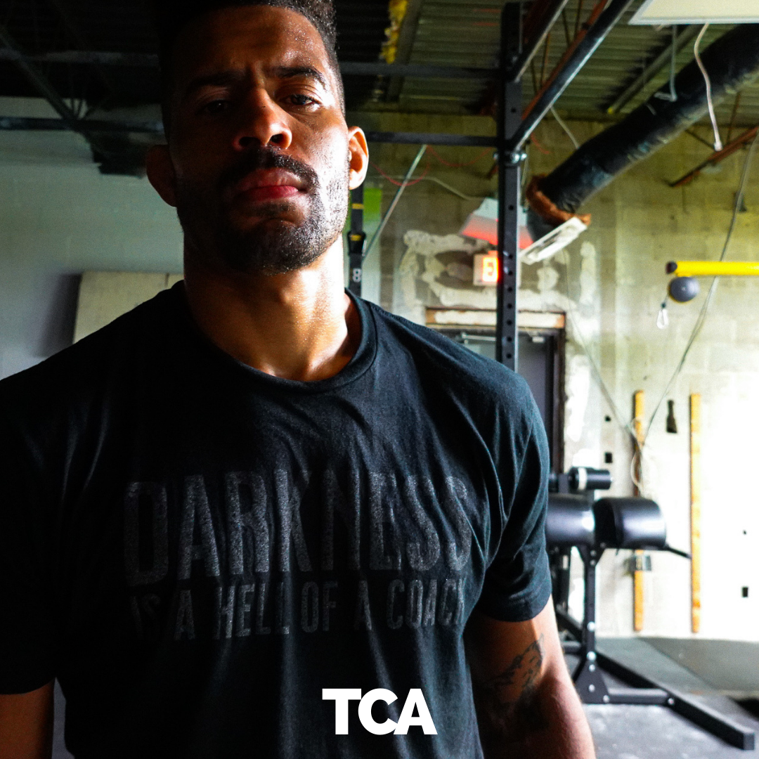 Darkness is a HELL of a Coach - Tee