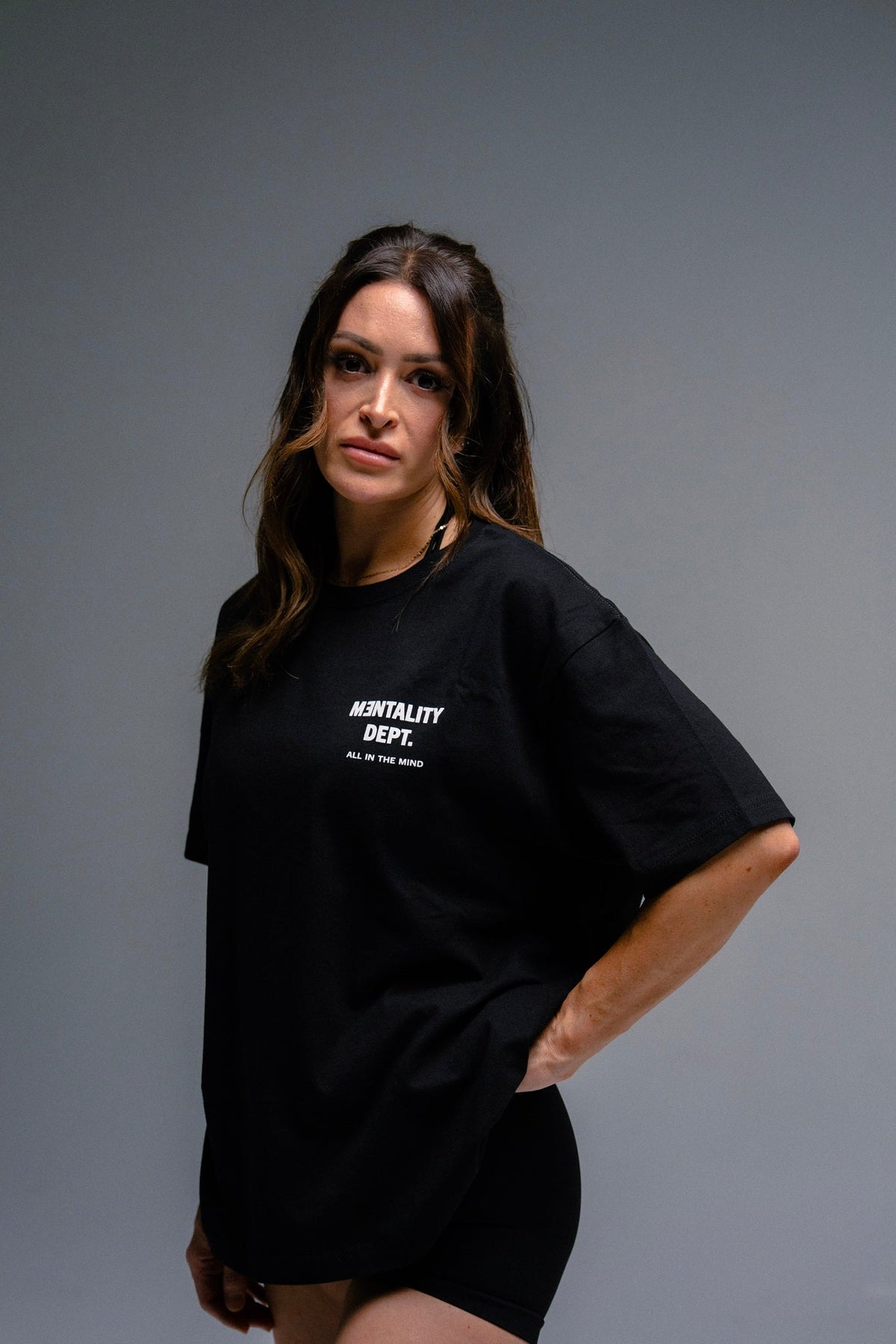 MENTALITY DEPT TEE - BLACK