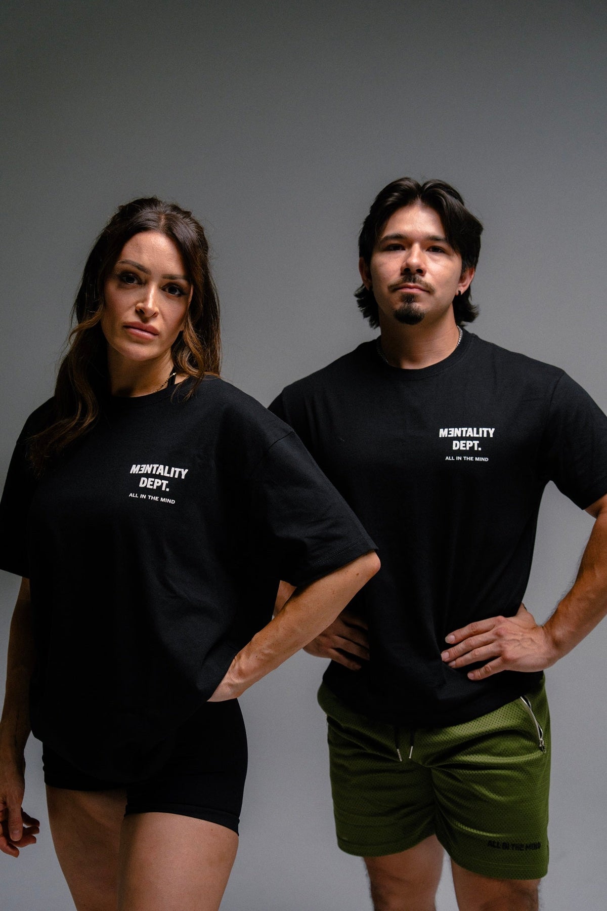 MENTALITY DEPT TEE - BLACK