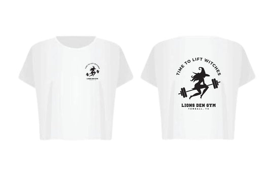 Lions Den Gym Cropped T-Shirt : 011 (Halloween 2024 Limited Edition)