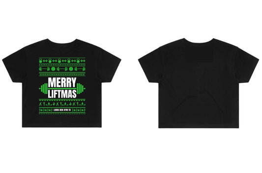 Lions Den Gym Cropped T-Shirt : 017 (Christmas 2024 Limited Edition)