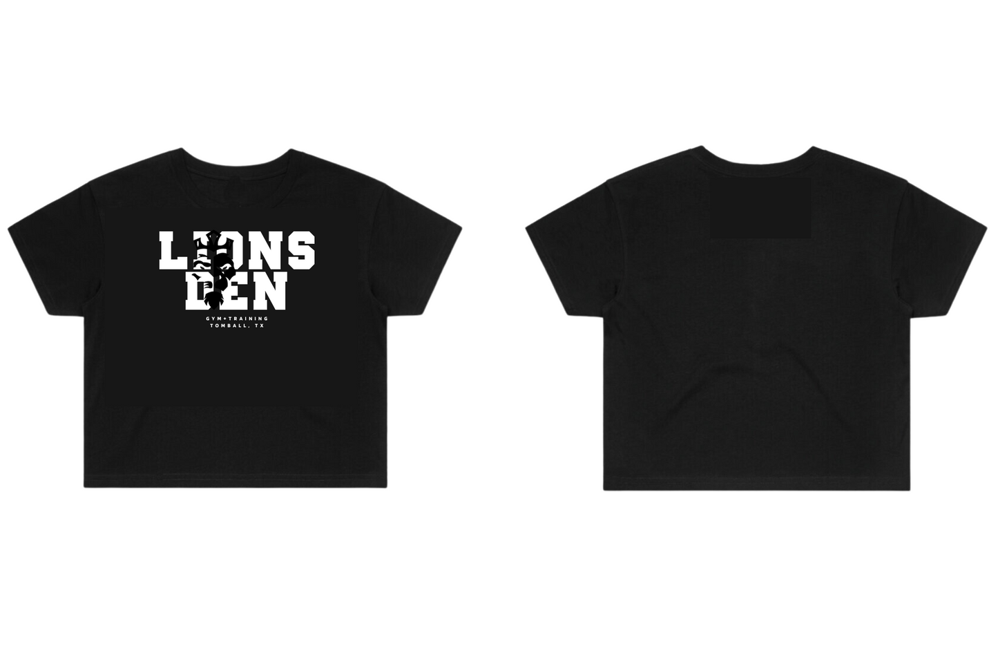Lions Den Gym Cropped T-Shirt : 004