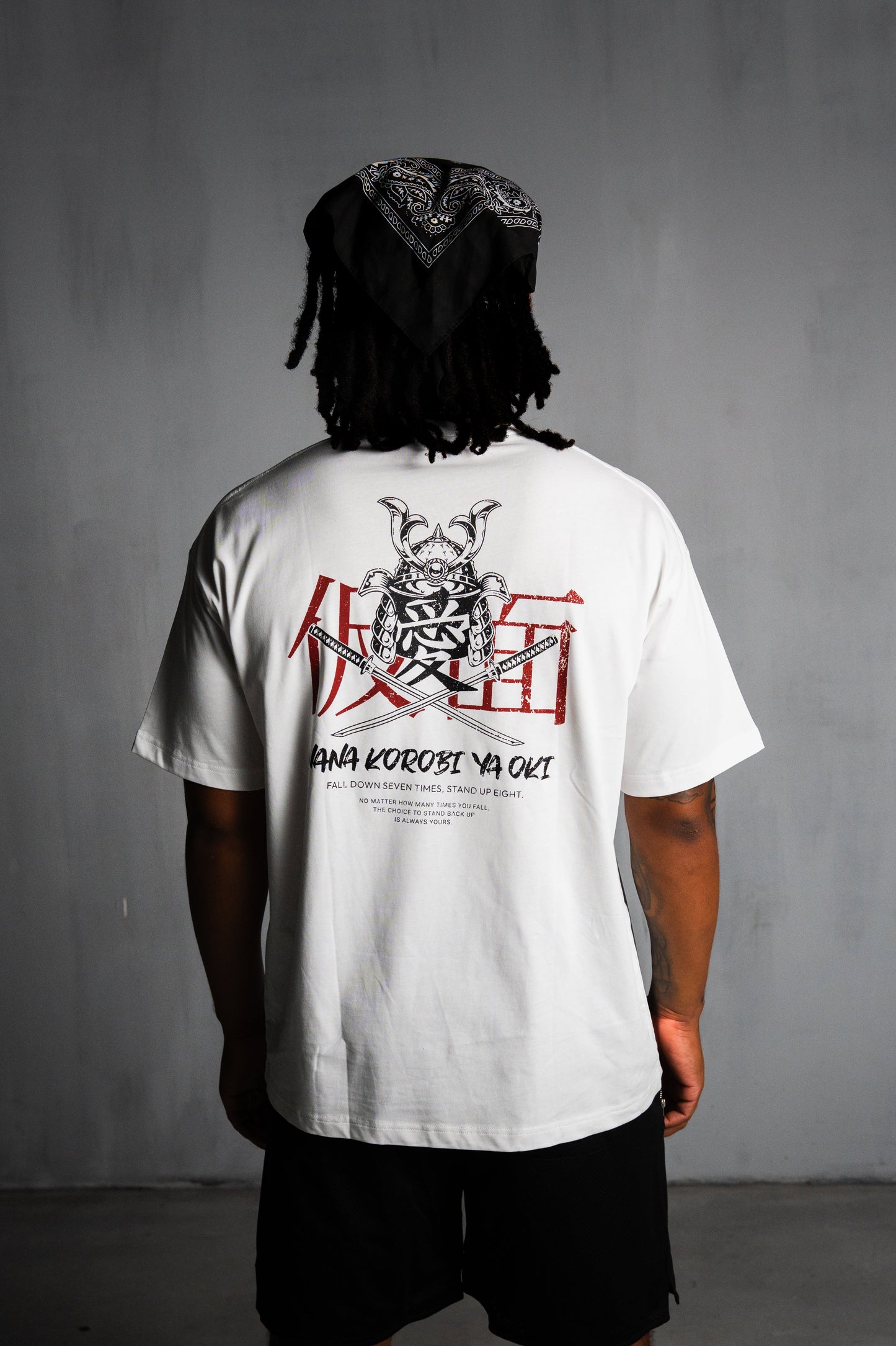 FALL DOWN 7 TIMES TEE