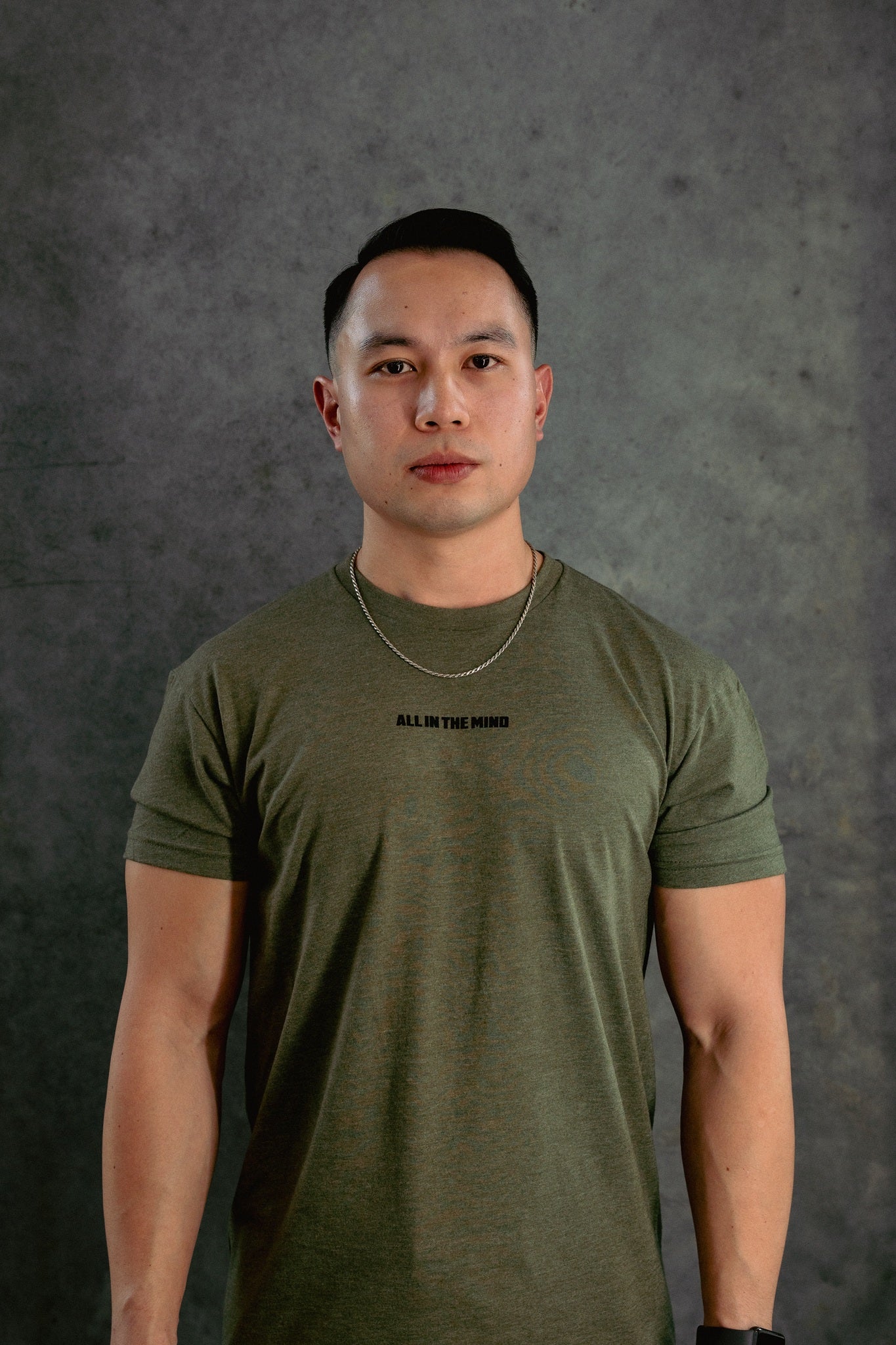 CORE LOGO TEE - MILITARY GREEN