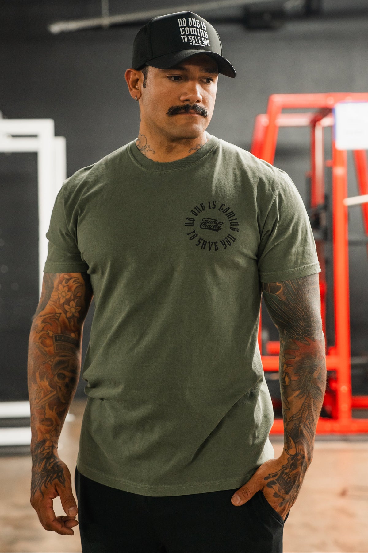No One Is Coming To Save You Hemp - Premium Tee