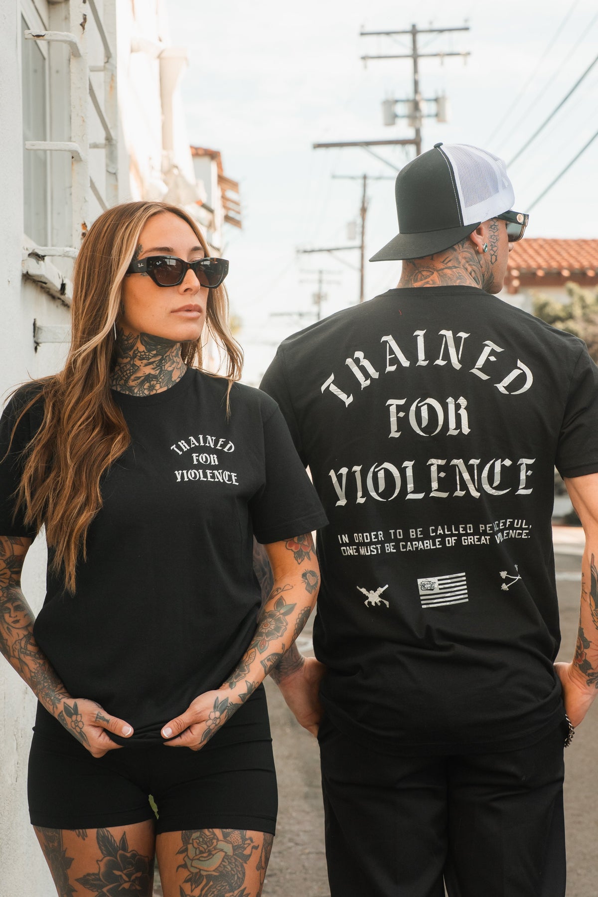 Trained for Violence - Tee
